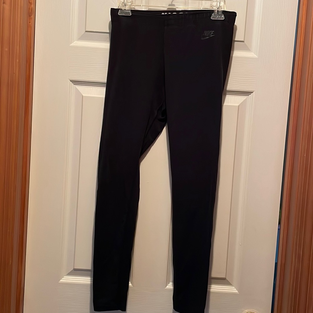 Nike stretch pants, size med